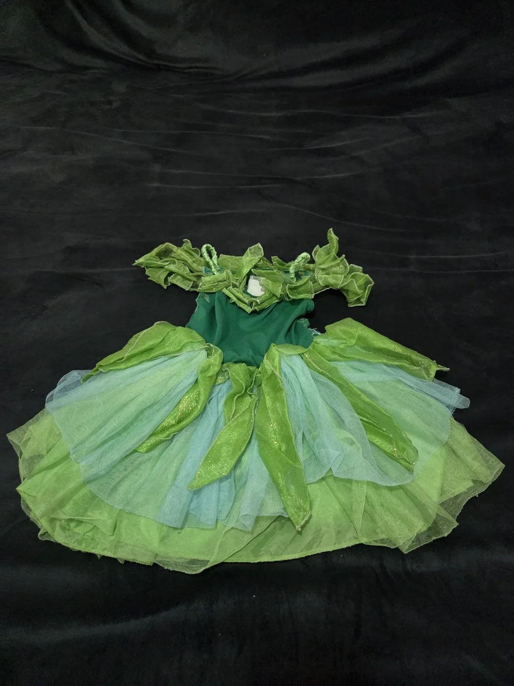 Disney Green Tinker Bell Inspired Fairy Dance Costume - Picture 2 of 5